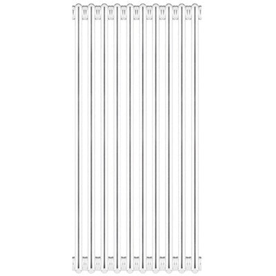 RADIATORE TUBOLARE IN ACCIAIO 4 COLONNE SCOMPONIBILE MOD.860 Misura: 4 Elementi