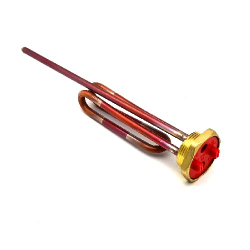 RESISTENZA CURVA CON TAPPO ESAGONALE Misura: W 2000 - L. 275 mm 230V