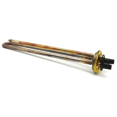 RESISTENZA DIRITTA SU FLANGIA CON FASTON PROLUNGATA Misura: W 1200 x L. 260 mm