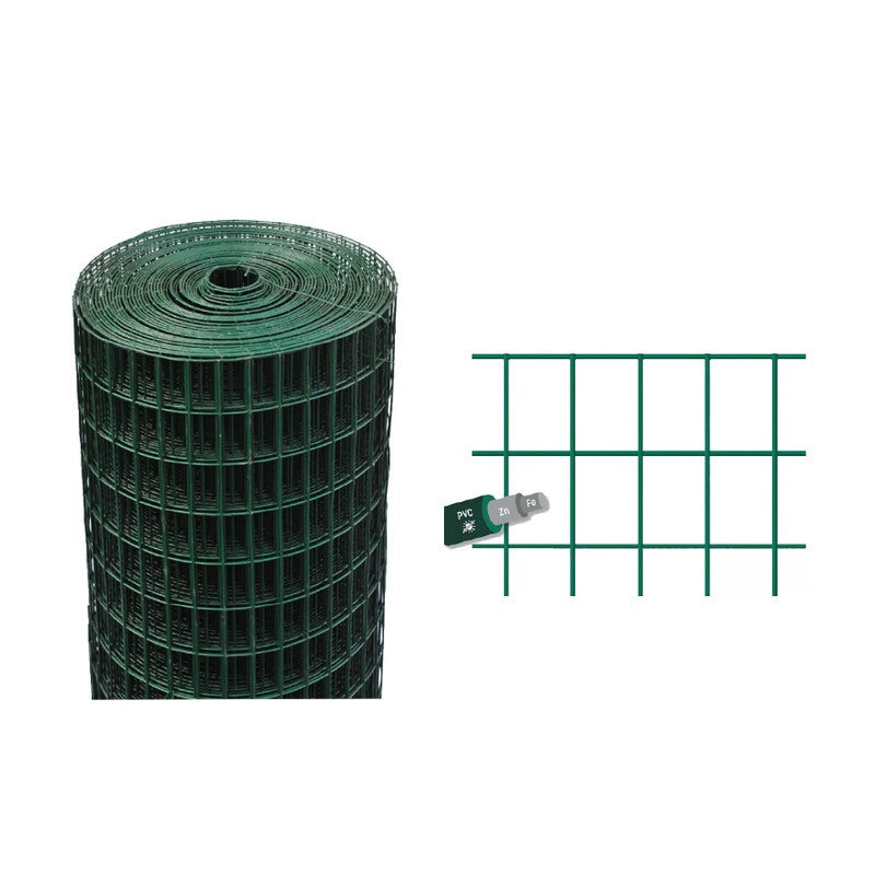 RETE ELETTROS PLAST ZINC ECO-HOBBY 50X75 H 100 F.2,2 25M