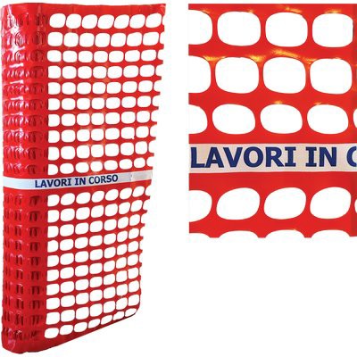 RETE PROTEZIONE CANTIERE LAVORI IN CORSO TENAX