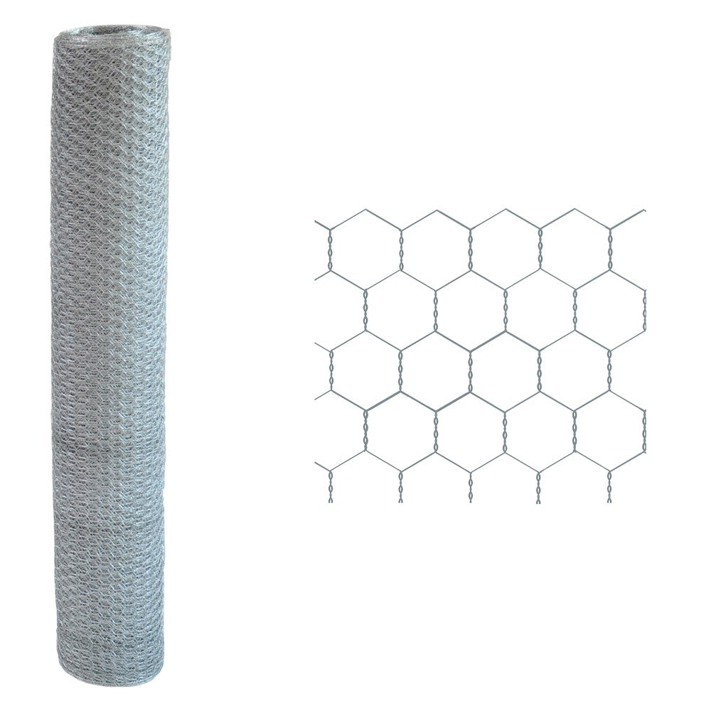 RETE TRIPLA TORSIONE ESAGONALE 50 x 7 Filo Ø mm. 1,1 - H. cm 200 x mt. 25