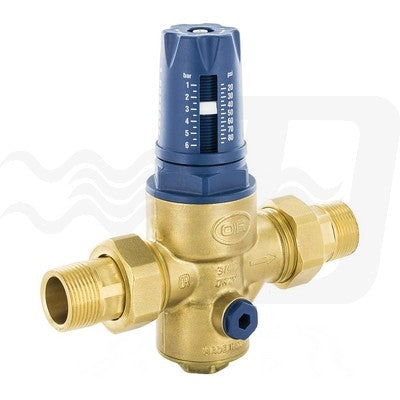 RIDUTTORE DI PRESSIONE A MEMBRANA TWIST PN 25 SENZA MANOMETRO Misura: 1/2"