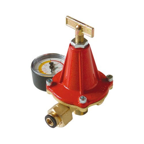 RIDUTTORE GAS PRIMO STADIO 12 KG/H CON MANOMETRO MOD. AP12 Misura: 12 kg/h