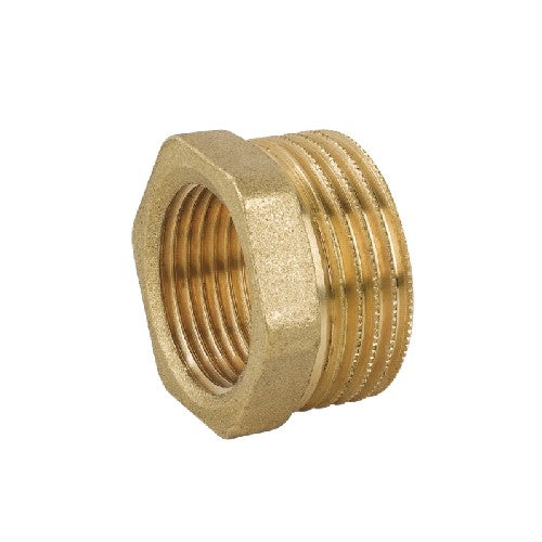 RIDUZIONE MF IN OTTONE GIALLO Misura: 2" x 3/4"
