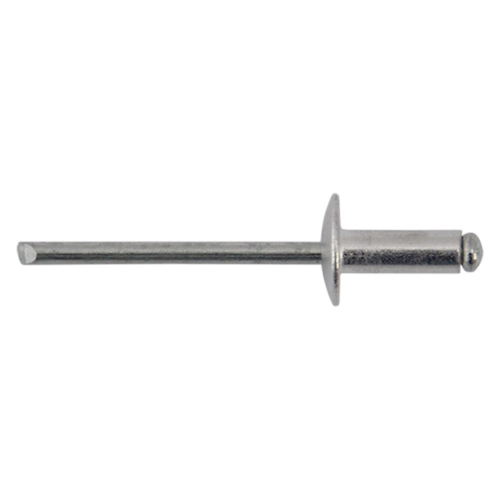 RIVETTO A STRAPPO IN ALLUMINIO 4,8 x 20 - Ø testa 14 cf. 25 pz