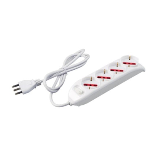 ROSI 94060 MULTIPRESA 4PR BIP SCHUKO + INT