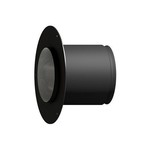 ROSONE A MURO CON ELEMENTO DRITTO L. 125MM MF Misura: Diam. 150 / Rosone D.250