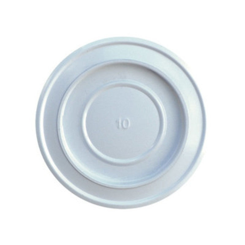 ROSONE P/TUBO DI STUFA D 14 CM BIANCO