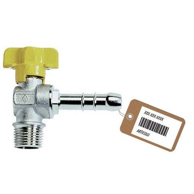 RUBINETTO A SFERA GAS SQUADRA M F-BRICO Misura: 1/2 x 0.9 Gpl
