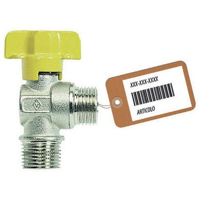 RUBINETTO A SFERA PER GAS SQUADRA MM F-BRICO Misura: 1/2