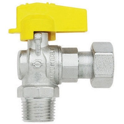 RUBINETTO A SFERA SQUADRA CON LEVETTA MASCHIO - DADO GIREVOLE FEMMINA Misura: 1/2" x 1/2" DN 10