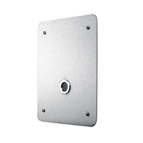 RUBINETTO DA INCASSO A FOTOCELLULA PER ORINATOIO USCITA INFERIORE Misura: Alim. Batteria 6V - Cromo