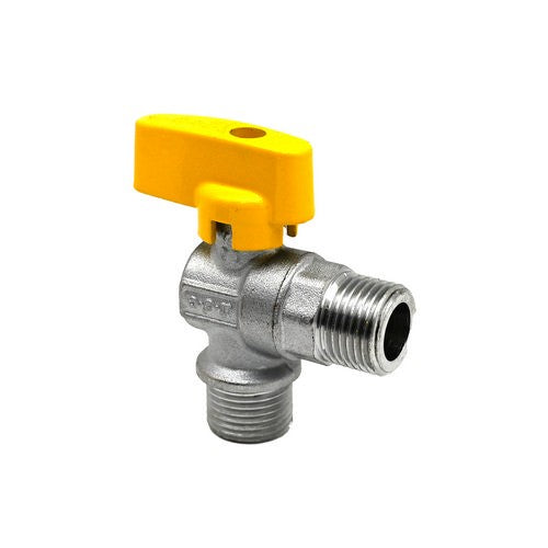 RUBINETTO GAS AD ANGOLO MM Misura: 1/2" x 1/2"