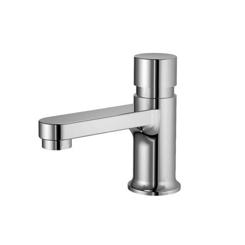 RUBINETTO TEMPORIZZATO TIME MODERNO PER LAVABO Misura: Cromo