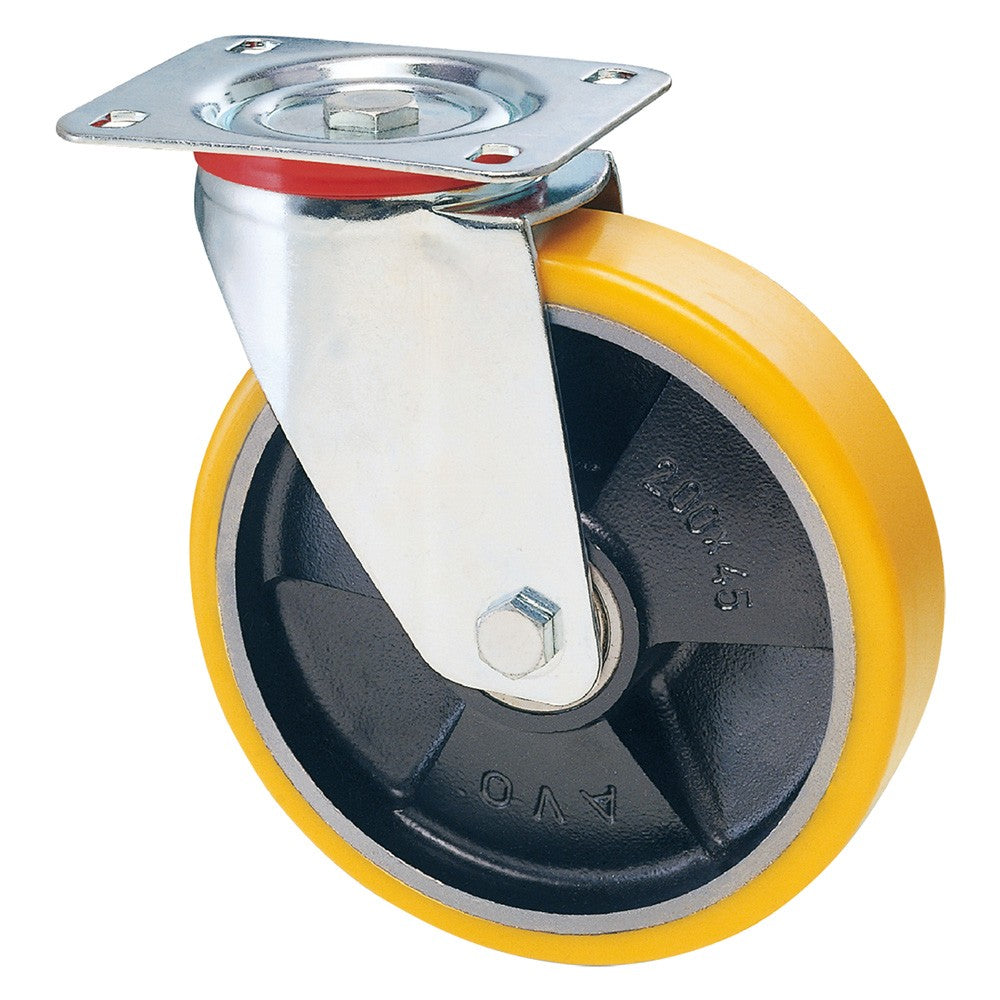 RUOTA PER CARRELLI ART. 22 ø mm 125 x 25 port. kg 170