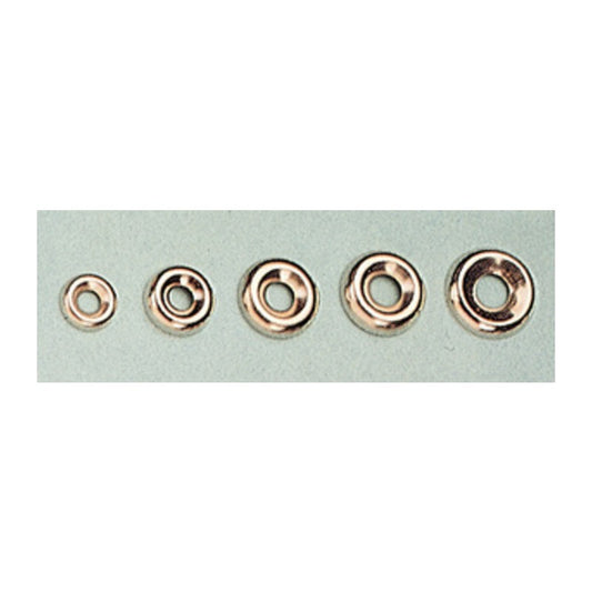 SC ORLI SOTTOVITE ACCIAIO NICHELATO 12 MM  50 PZ