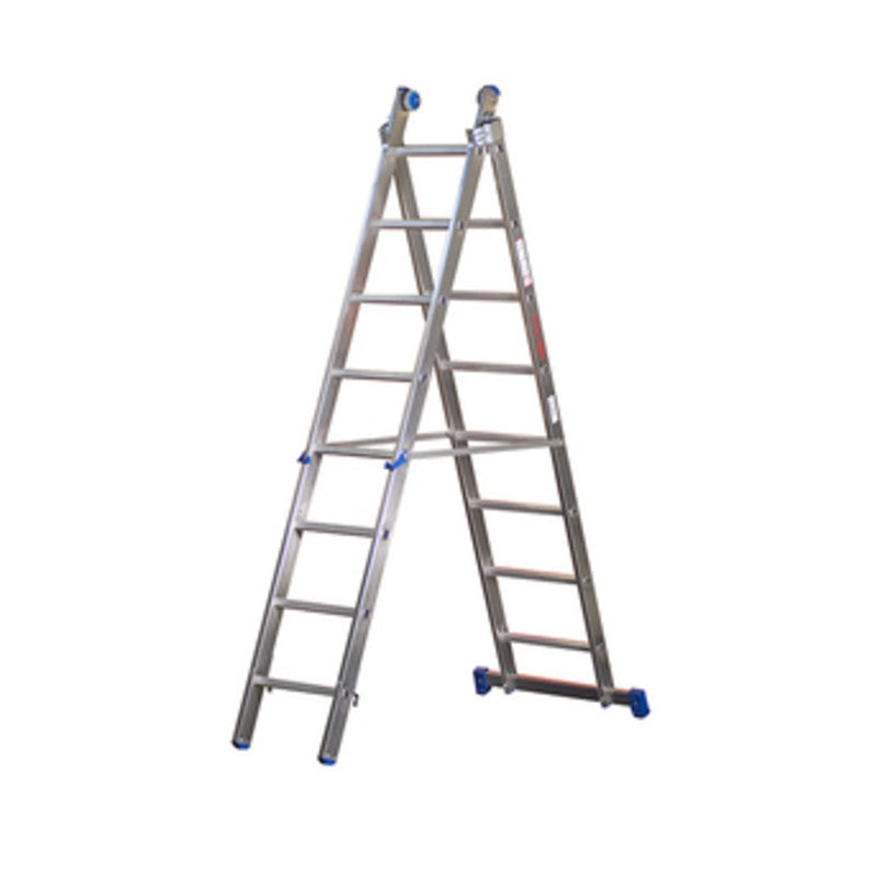 SCALA ALL 2 RAMPE EN131 12+12GR H 360-640 AZZURRA