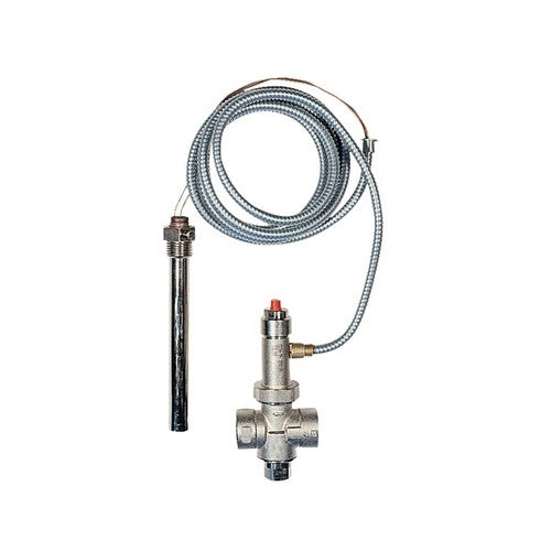 SCARICO DI SICUREZZA TERMICO PER CALDAIE A COMBUSTIBILE SOLIDO Misura: Diam. 3/4" F dop sicur 2000