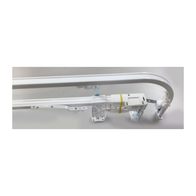 SCORRITENDA ESTENSIBILE SIRIO KIT 120/215 CM BIANCO