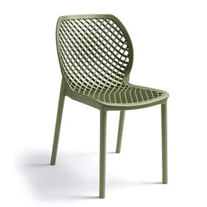 SEDIA IMPILABILE 47X60XH82CM VERDE PINO KIARA