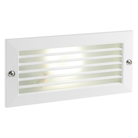 SEGNA PASSO LED INCASSO RETTANGOLARE APERTO 'ESCAPE' colore bianco - 10 watt