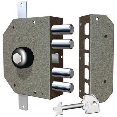 SERRATURA LEGNO APPLICARE 3250P CR