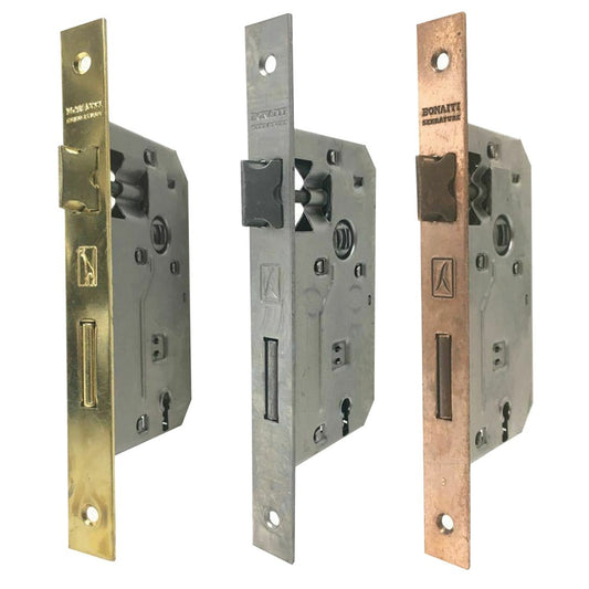 SERRATURA 'PATENT' B.Q. bronzato verniciato E 60