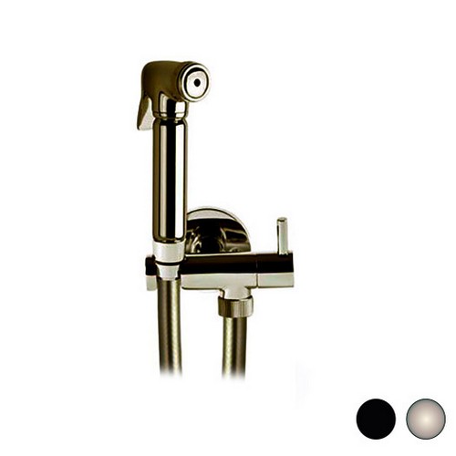SET CON IDROSCOPINO + FLESSIBILE + SUPPORTO OTTONE TONDO Misura: Nichel spazzolato
