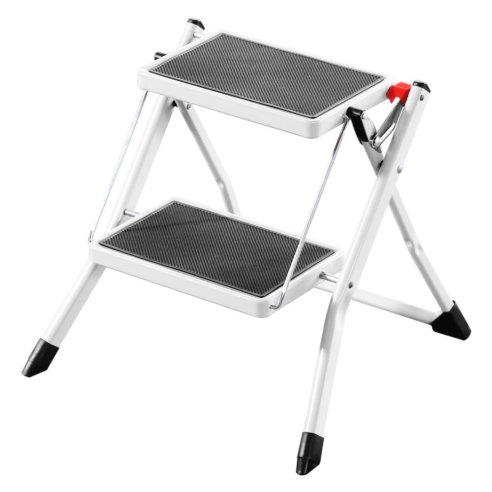 SGABELLO APRIBILE GRADINO CON TAPPETINO 'KLOSE' 2 gradini - aperto cm. 49 x 48,8 x h.44,5