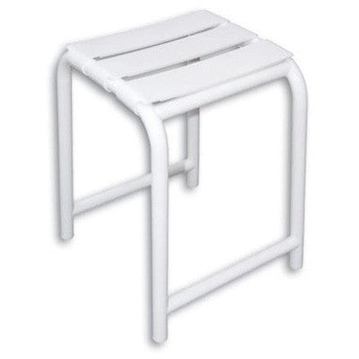 SGABELLO DA BAGNO Misura: H. 53 cm Bianco