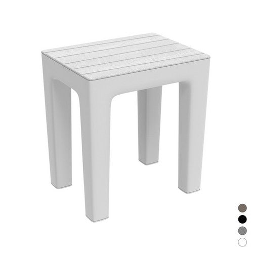 SGABELLO WOODY Misura: Blu pastel cm L 38xP 29xH 41,5