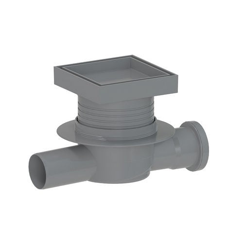 SIFOIDE PAVIMENTO PIASTRELLABILE CON ATTACCO PASSANTE Misura: DN 50