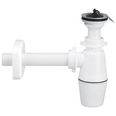 SIFONE A BOTTIGLIA PER LAVABO CON PILETTA Misura: 1"1/4 x 32