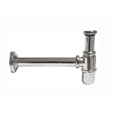 SIFONE A BOTTIGLIA SENZA PILETTA CON CANNA DA CM.25 MODELLO LUX Misura: 1"
