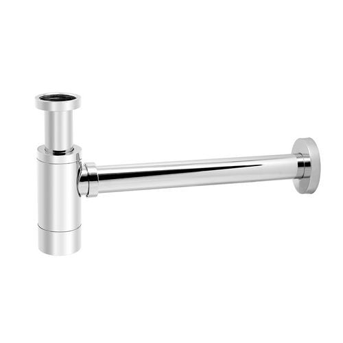 SIFONE DI SCARICO TELESCOPICO A BOTTIGLIA BOB LIGHT TONDO Misura: 1"1/4 Cromo