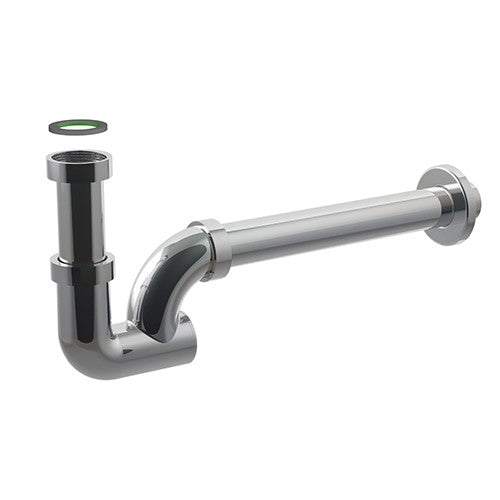 SIFONE ISPEZIONABILE KAPPA IN OTTONE Misura: 1"1/4 x 32