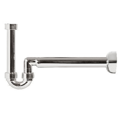 SIFONE PER BIDET ABS METALLIZZATO Misura: 1"1/4 - 1" - D. 40-32 mm