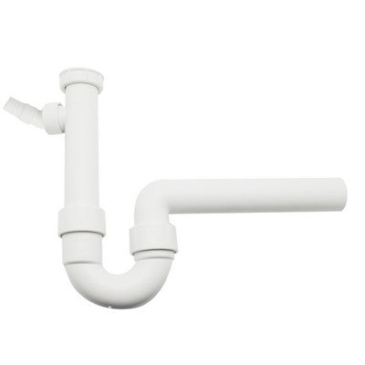 SIFONE PER LAVELLO AD UNA BACINELLA Misura: 1"1/2 - 1"1/4 - Diam. 40