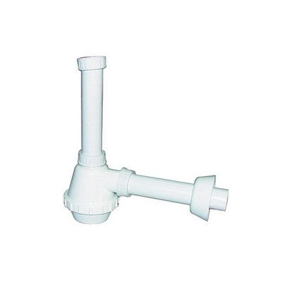 SIFONE PVC 1 VIA S / PILETTA PER INOX Misura: 1"1/2 Diam. 40