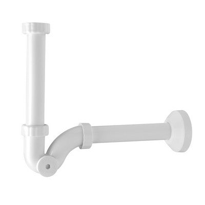 SIFONE S IN ABS BIANCO PER BIDET Misura: 1"1/4 x D. 32