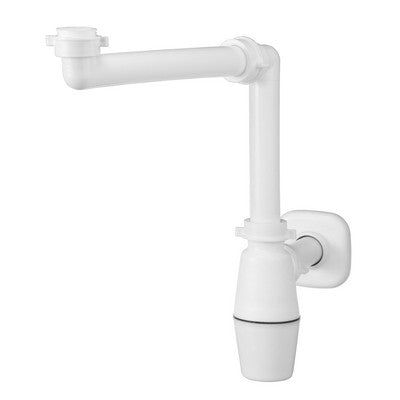 SIFONE SALVASPAZIO A BOTTIGLIA PER LAVABO Misura: Bianco