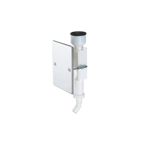 SIFONE SCARICO CONDENSA AD INCASSO PIASTRA INOX Misura: 1" x 46