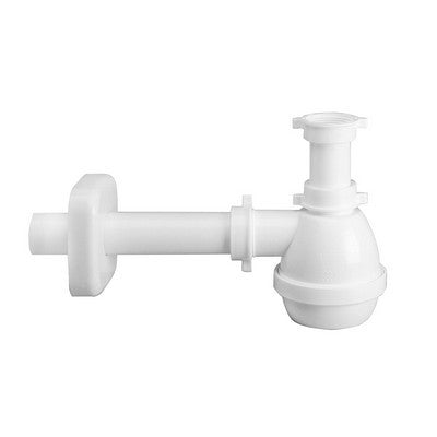 SIFONE TIPO "M" PER LAVELLI INOX AD 1 VIA SENZA PILETTA (MARCHIO LIRA) Misura: 1"1/2