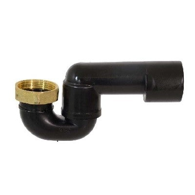 SIFONE VASCA SNODATO IN PHED CON DADO IN OTTONE Misura: 1"1/4
