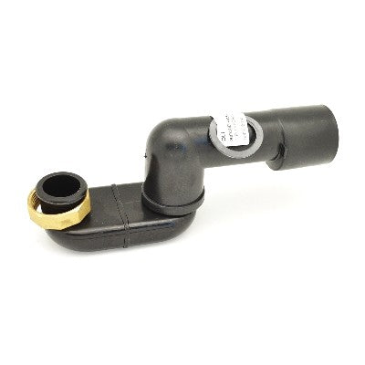 SIFONE VASCA SNODO TIPO BASSO Misura: In. 1"1/4 - Out. 50/40