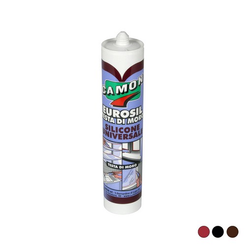 SIGILLANTE SILICONICO ACETICO EUROSIL Misura: 280 ml - Rosso Siena