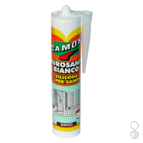 SILICONE ACETICO ANTIMUFFA 280 ML Misura: 280 ml - Trasparente