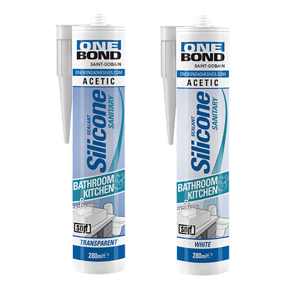 SILICONE ACETICO PER SANITARI bianco ml 280