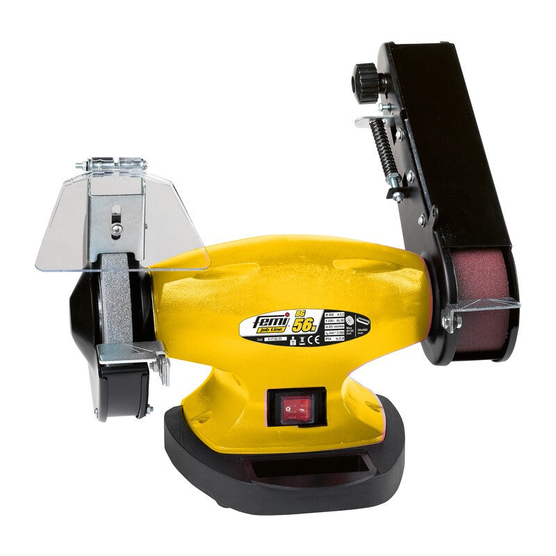 SMERIGLIATRICE BANCO FEMI BG56N 330W COMBINATA